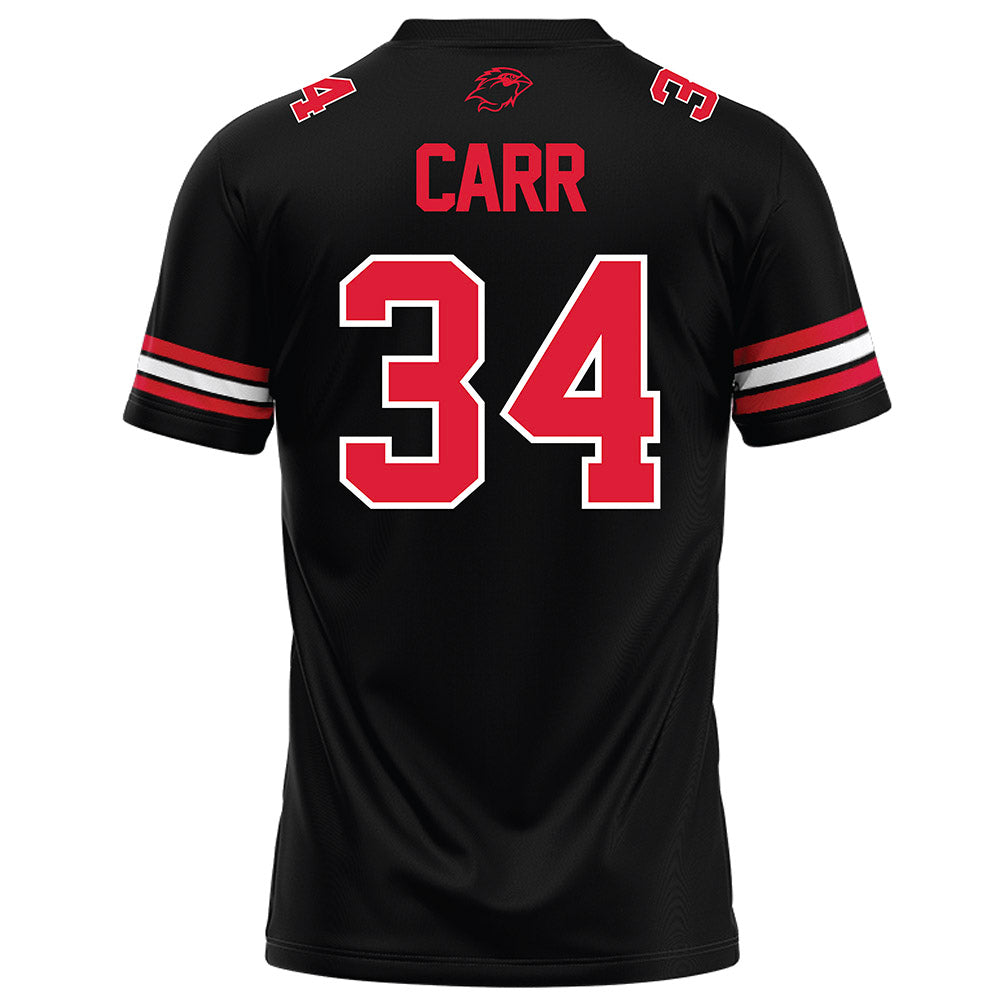 Lamar - NCAA Football : Ean Carr - Black Football Jersey-1