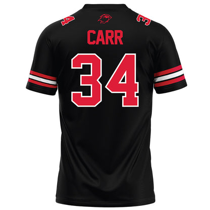 Lamar - NCAA Football : Ean Carr - Black Football Jersey-1