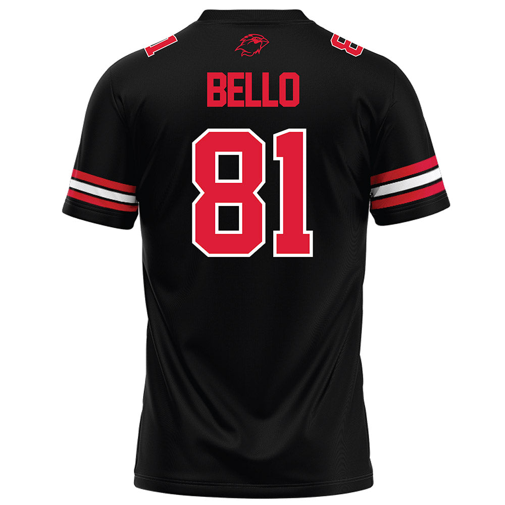 Lamar - NCAA Football : Bisi Bello - Black Football Jersey-1