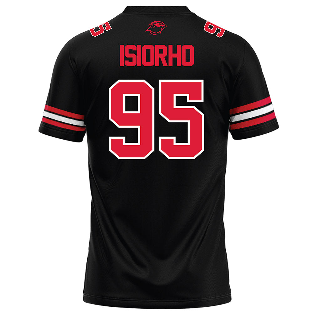 Lamar - NCAA Football : Tj Isiorho - Black Football Jersey-1