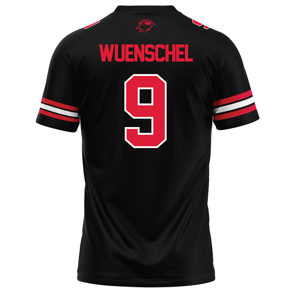 Lamar - NCAA Football : Mason Wuenschel - Black Football Jersey-1