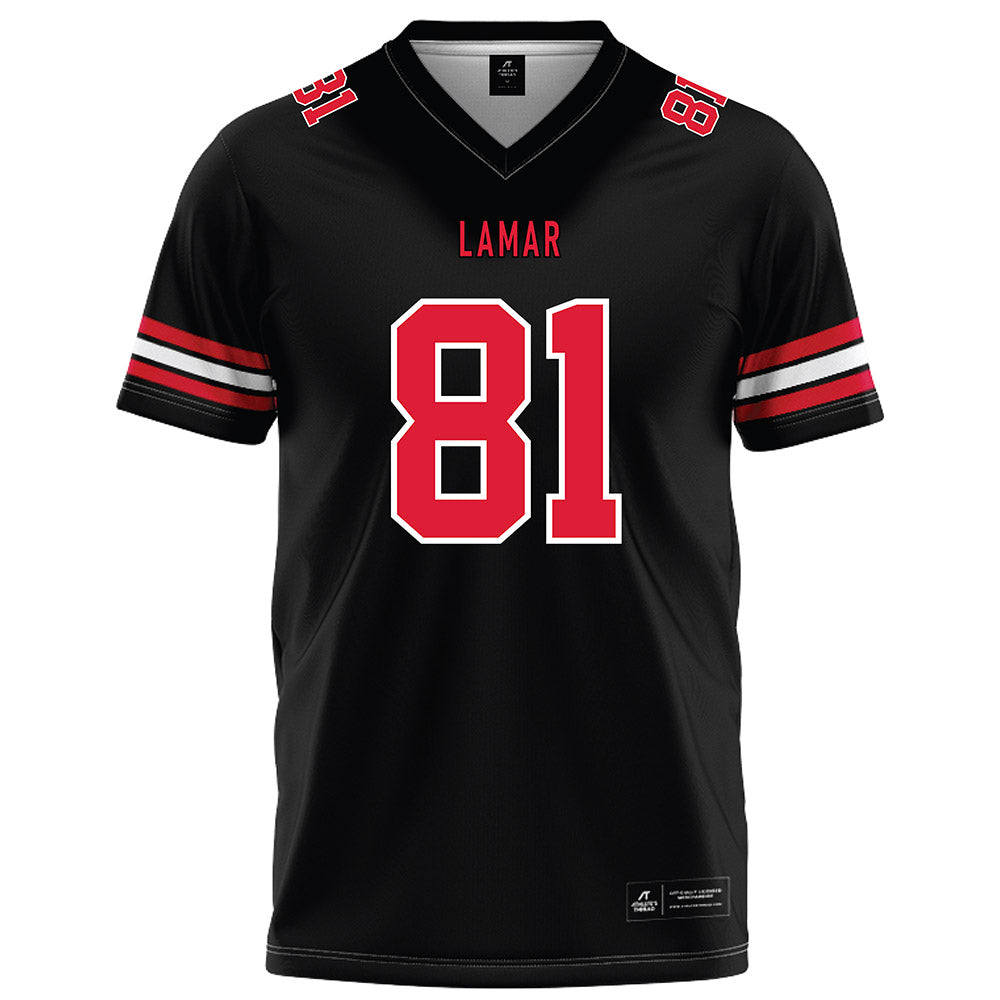 Lamar - NCAA Football : Bisi Bello - Black Football Jersey-0