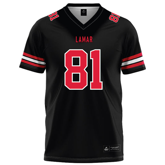 Lamar - NCAA Football : Bisi Bello - Black Football Jersey-0