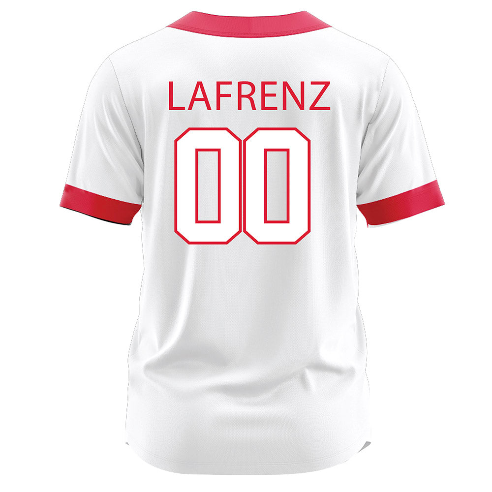 Lamar - NCAA Softball : Paige LaFrenz - White Jersey-1