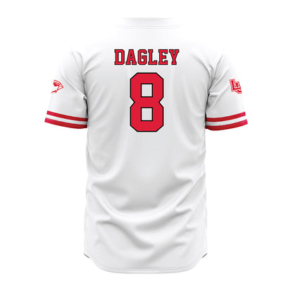 Lamar - NCAA Baseball : Ty Dagley - White Jersey-1