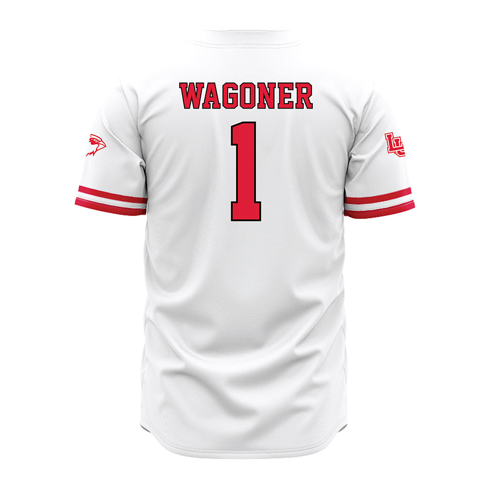 Lamar - NCAA Baseball : Jake Wagoner - White Jersey-1