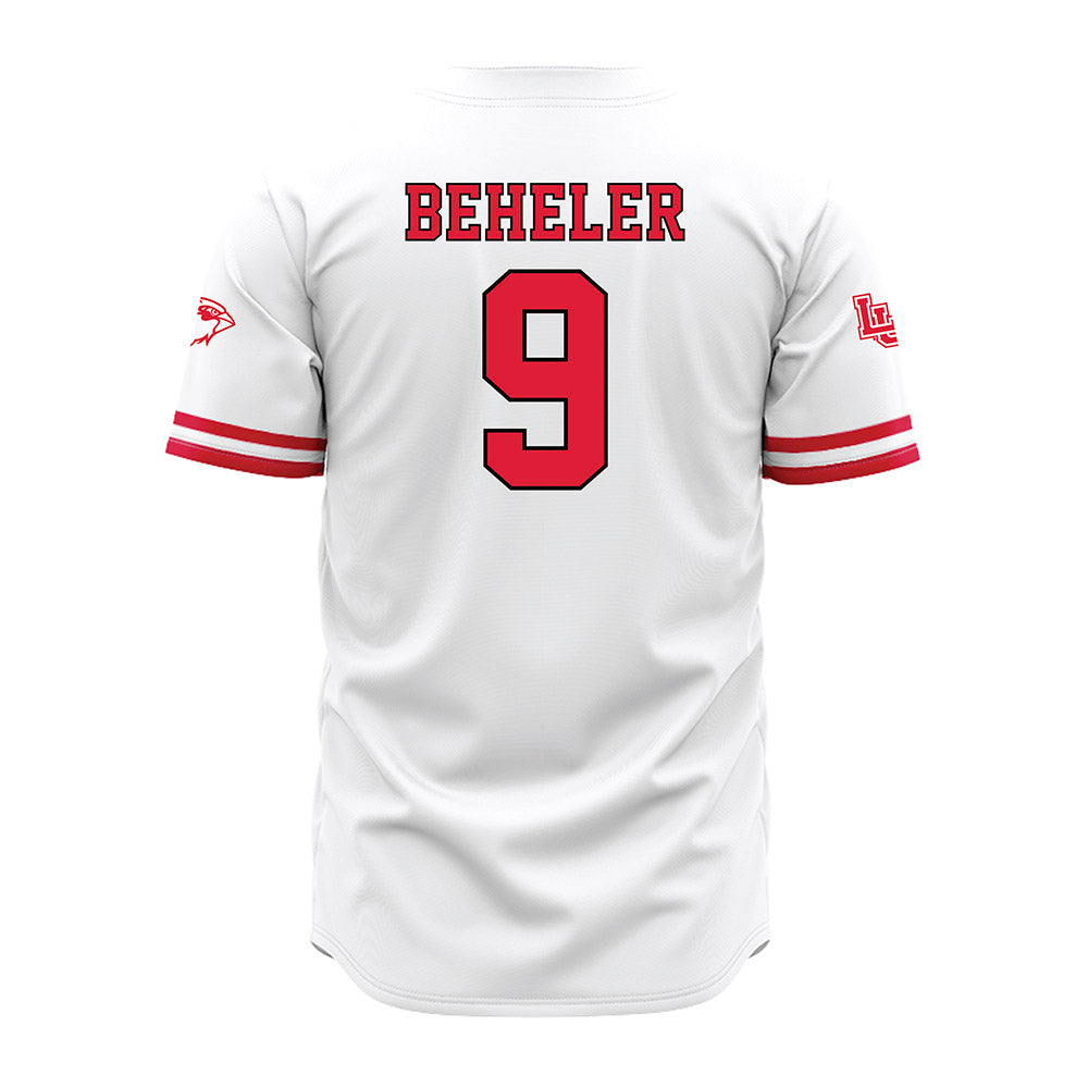Lamar - NCAA Baseball : Reese Beheler - White Jersey-1