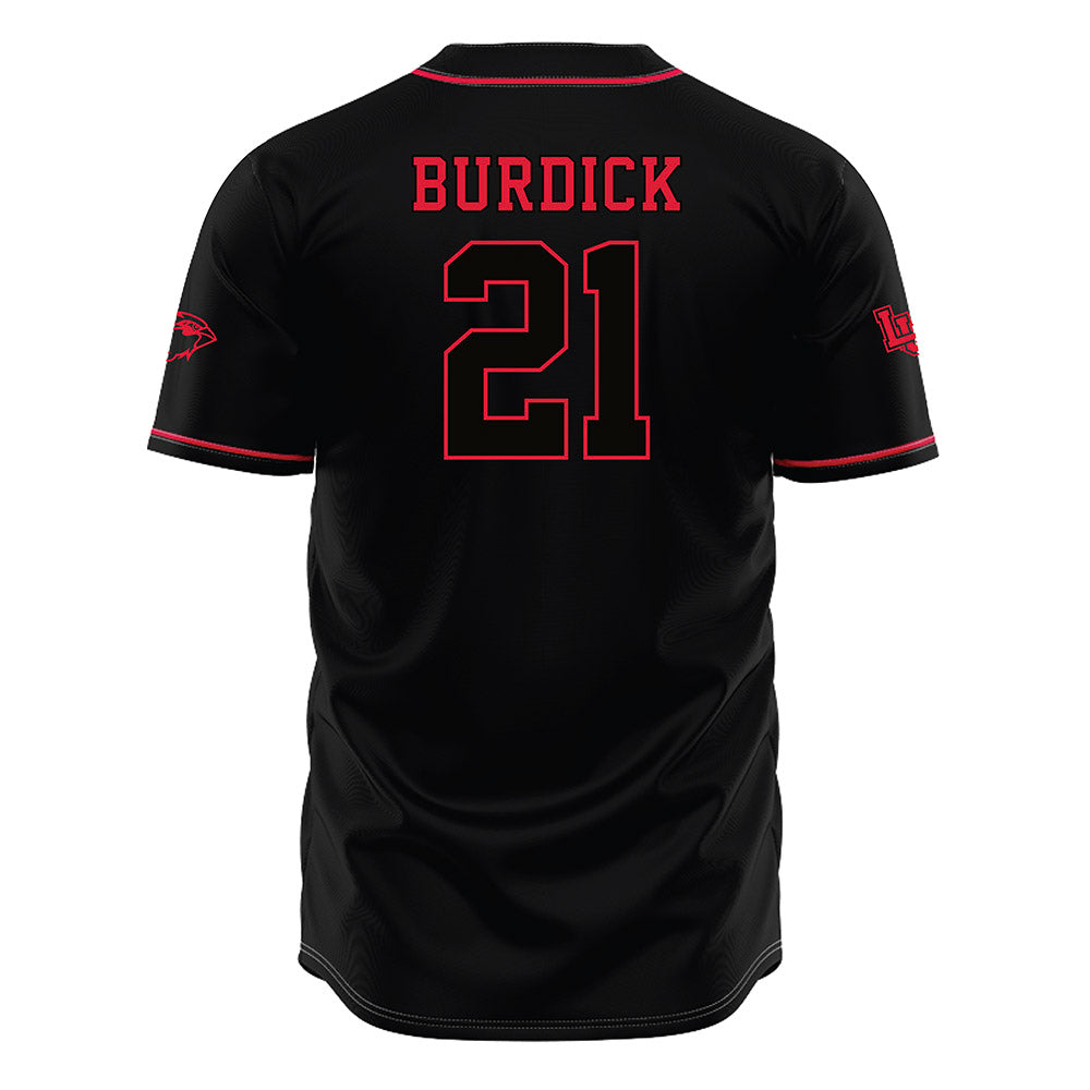 Lamar - NCAA Baseball : Gage Burdick - Black Jersey-1