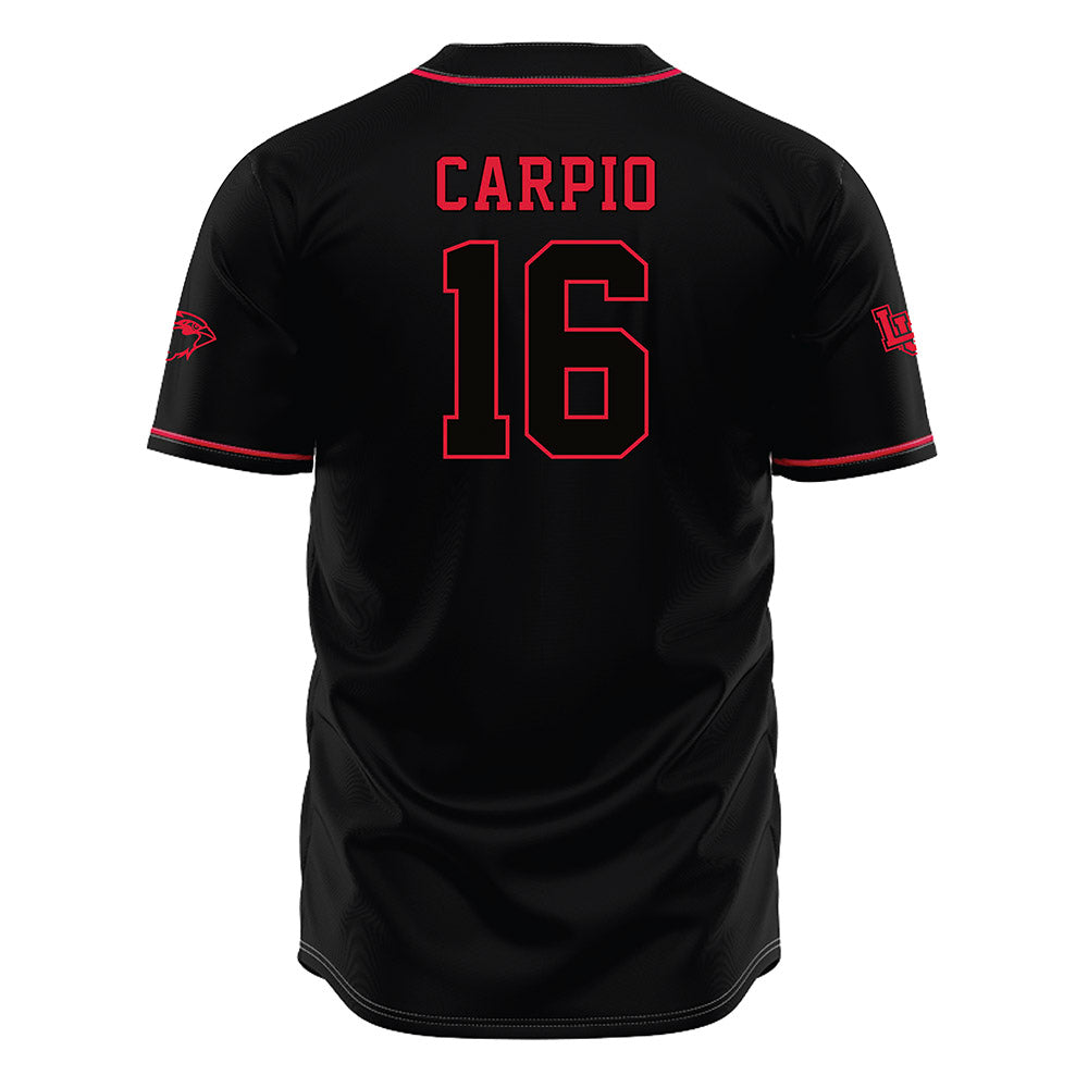 Lamar - NCAA Baseball : Julius Carpio - Black Jersey-1