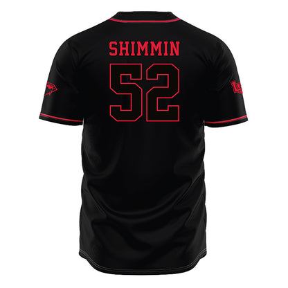 Lamar - NCAA Baseball : Joshua Shimmin - Black Jersey-1