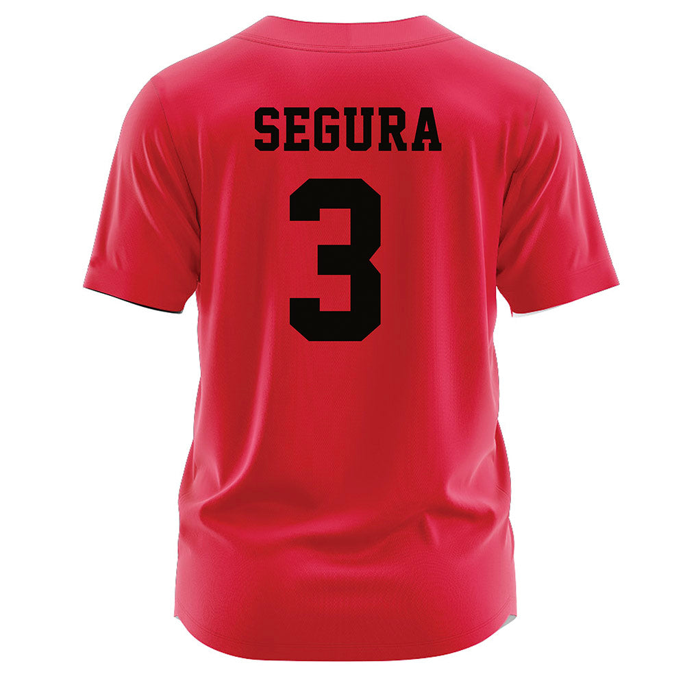 Lamar - NCAA Softball : Ava Segura - Red Jersey-1