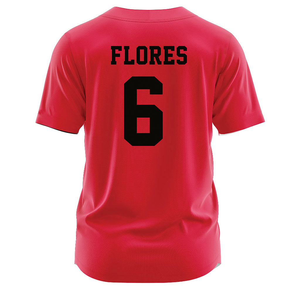 Lamar - NCAA Softball : Isabella Flores - Red Jersey-1