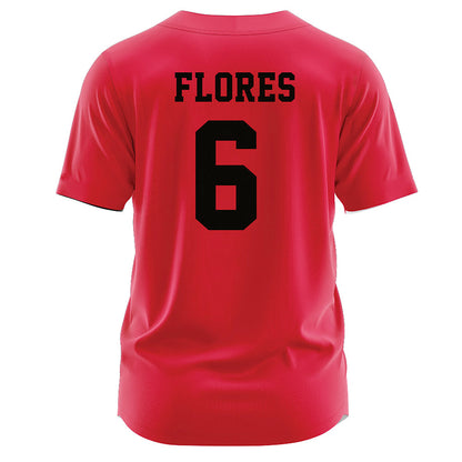 Lamar - NCAA Softball : Isabella Flores - Red Jersey-1