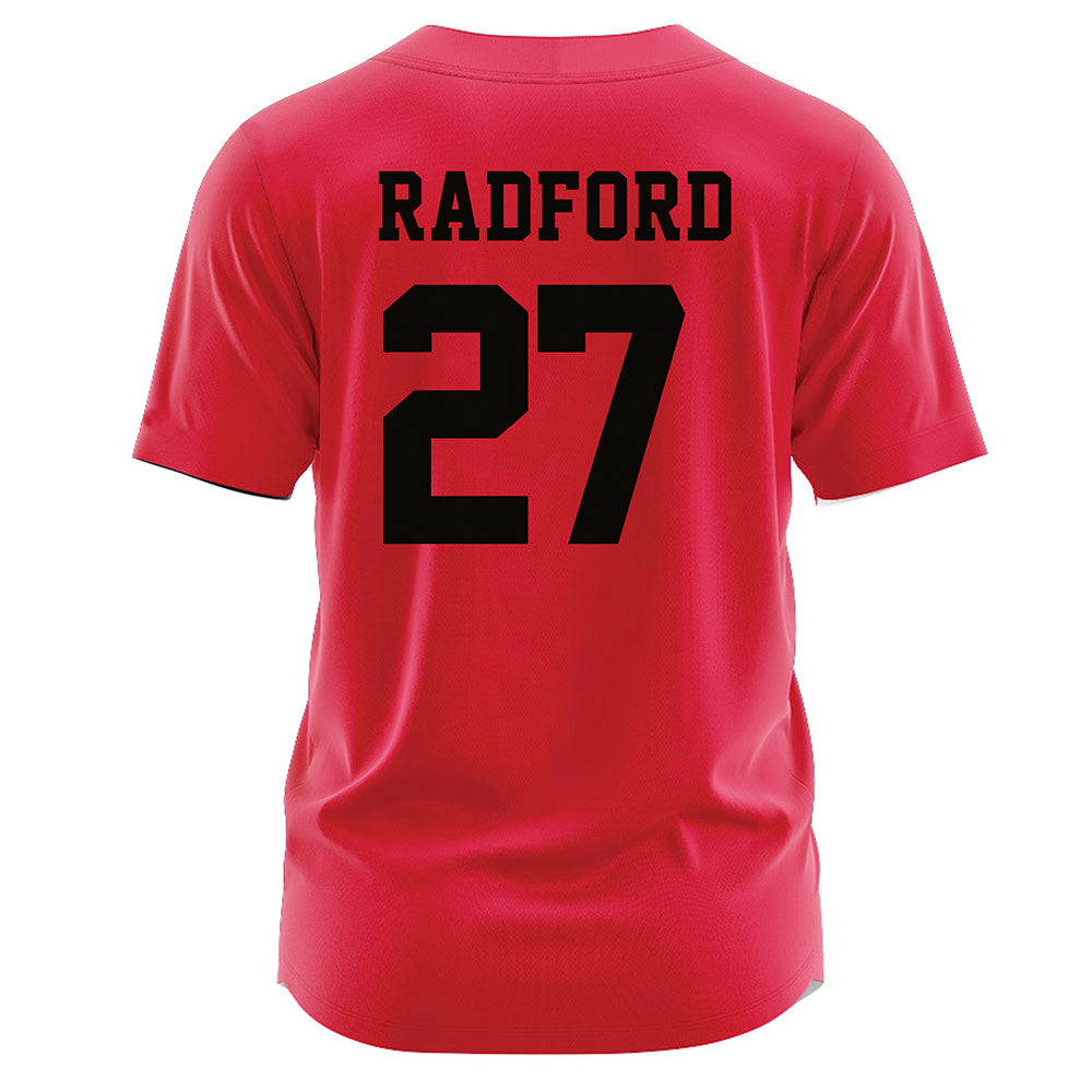 Lamar - NCAA Softball : Kamaryn Radford - Red Jersey-1