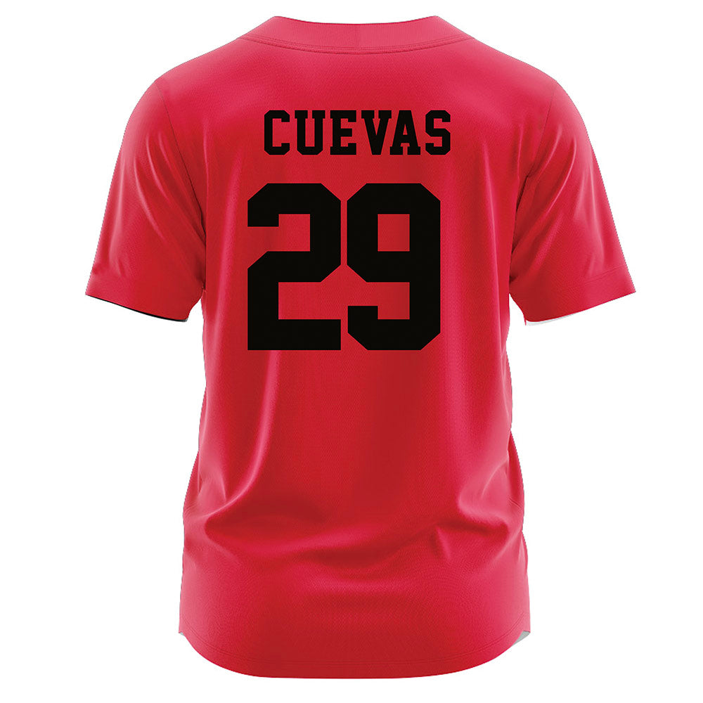 Lamar - NCAA Softball : Kaylee Cuevas - Red Jersey-1