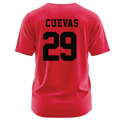 Lamar - NCAA Softball : Kaylee Cuevas - Red Jersey-1