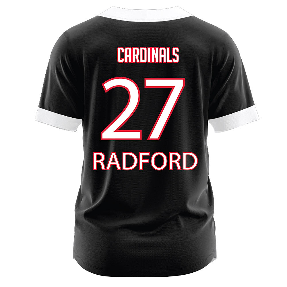 Lamar - NCAA Softball : Kamaryn Radford - Black Jersey-1