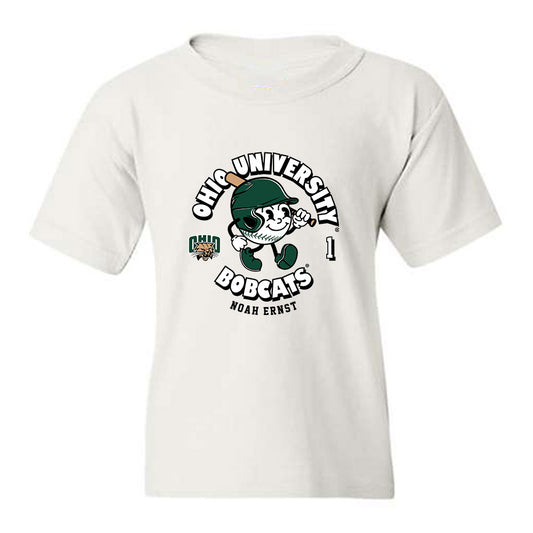 Ohio - NCAA Baseball : Noah Ernst - Fashion Shersey Youth T-Shirt-0