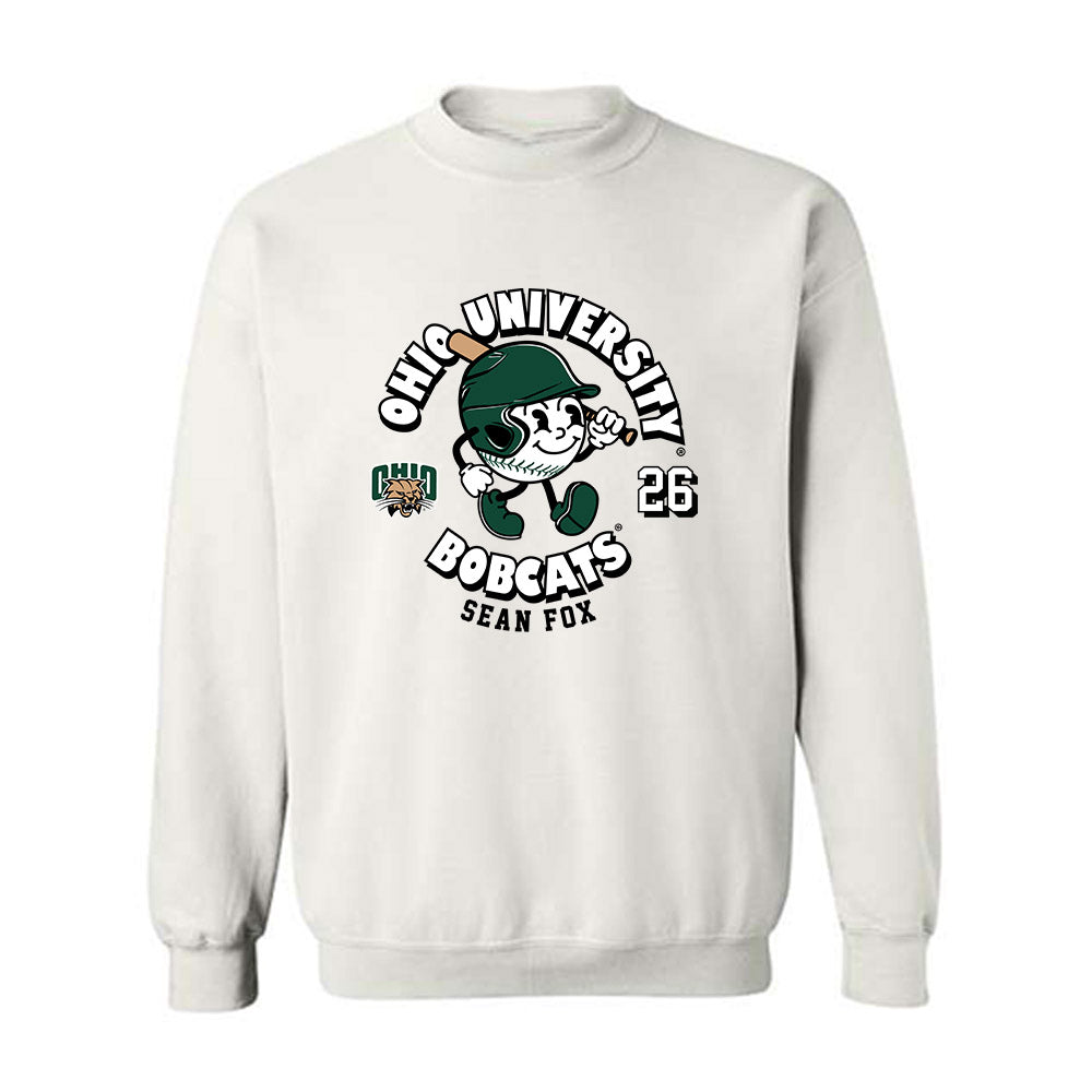 Ohio - NCAA Baseball : Sean Fox - Fashion Shersey Crewneck Sweatshirt-0