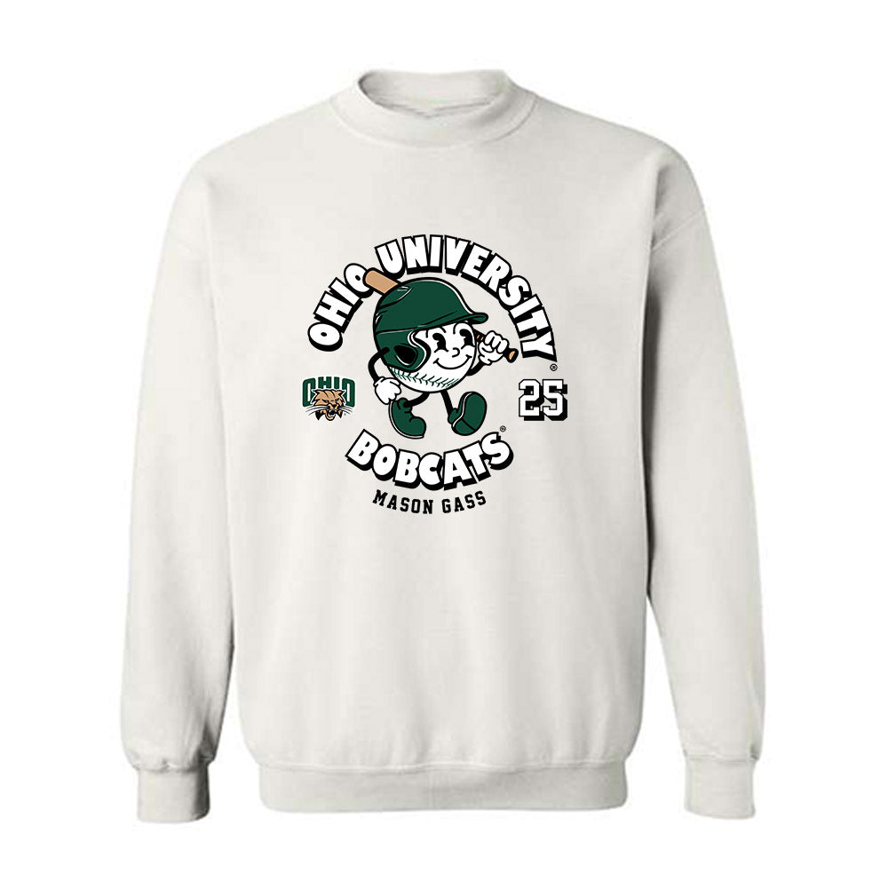 Ohio - NCAA Baseball : Mason Gass - Fashion Shersey Crewneck Sweatshirt-0