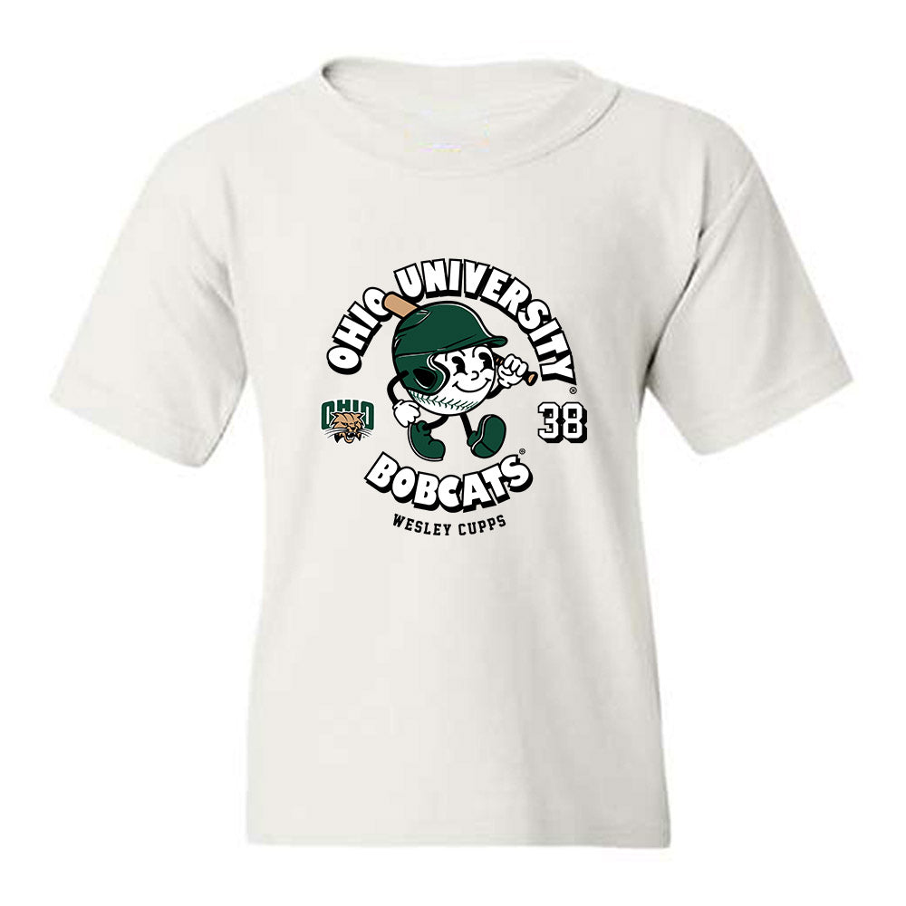Ohio - NCAA Baseball : Wesley Cupps - Fashion Shersey Youth T-Shirt-0