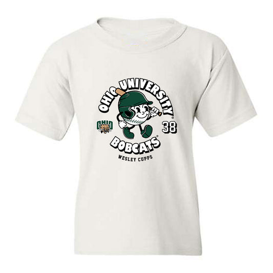 Ohio - NCAA Baseball : Wesley Cupps - Fashion Shersey Youth T-Shirt-0