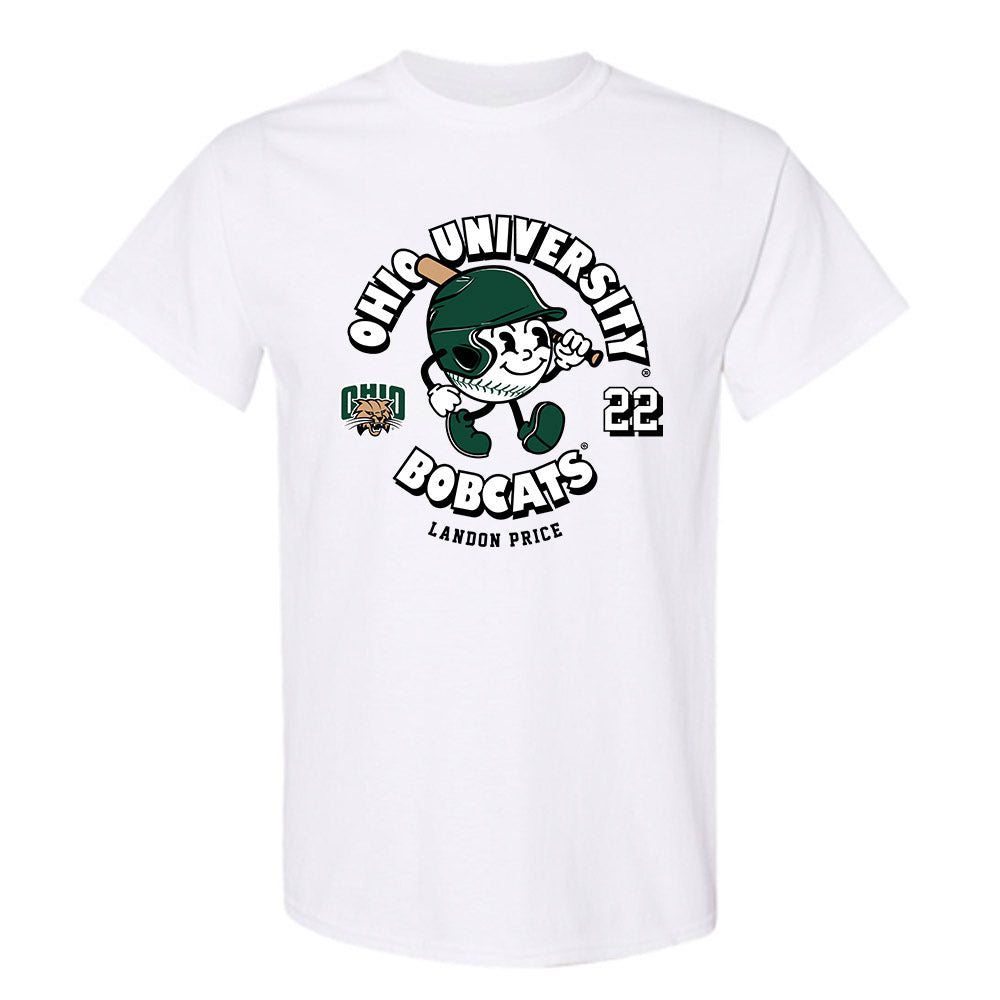 Ohio - NCAA Baseball : Landon Price - Fashion Shersey T-Shirt-0