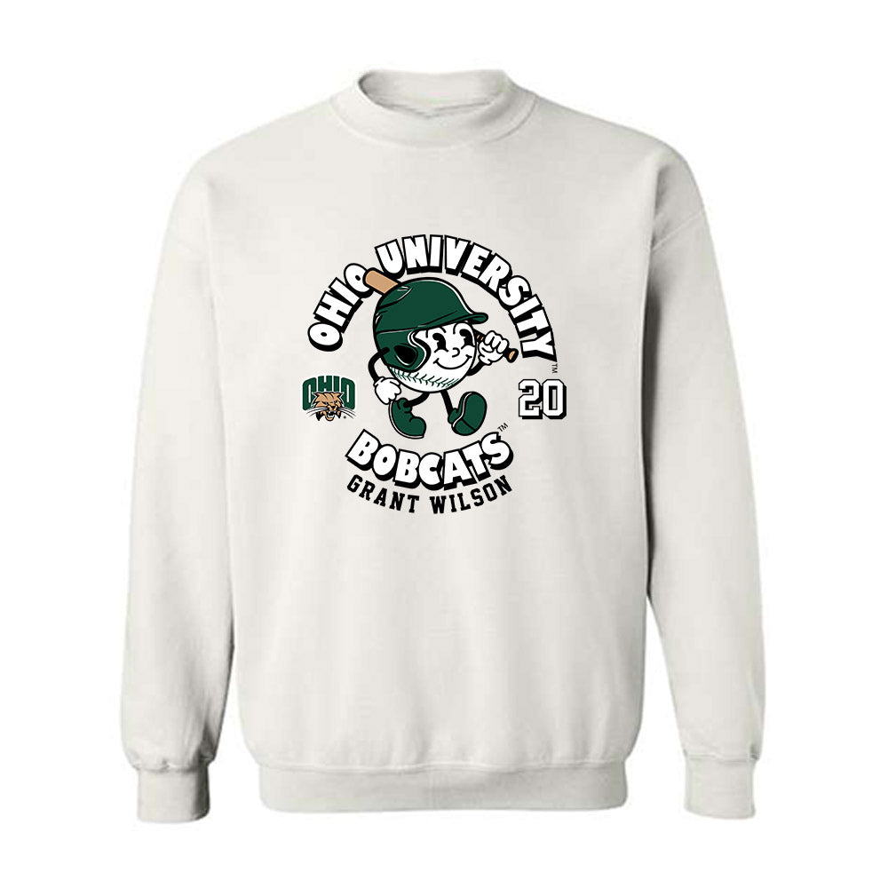 Ohio - NCAA Baseball : Grant Wilson - Fashion Shersey Crewneck Sweatshirt-0
