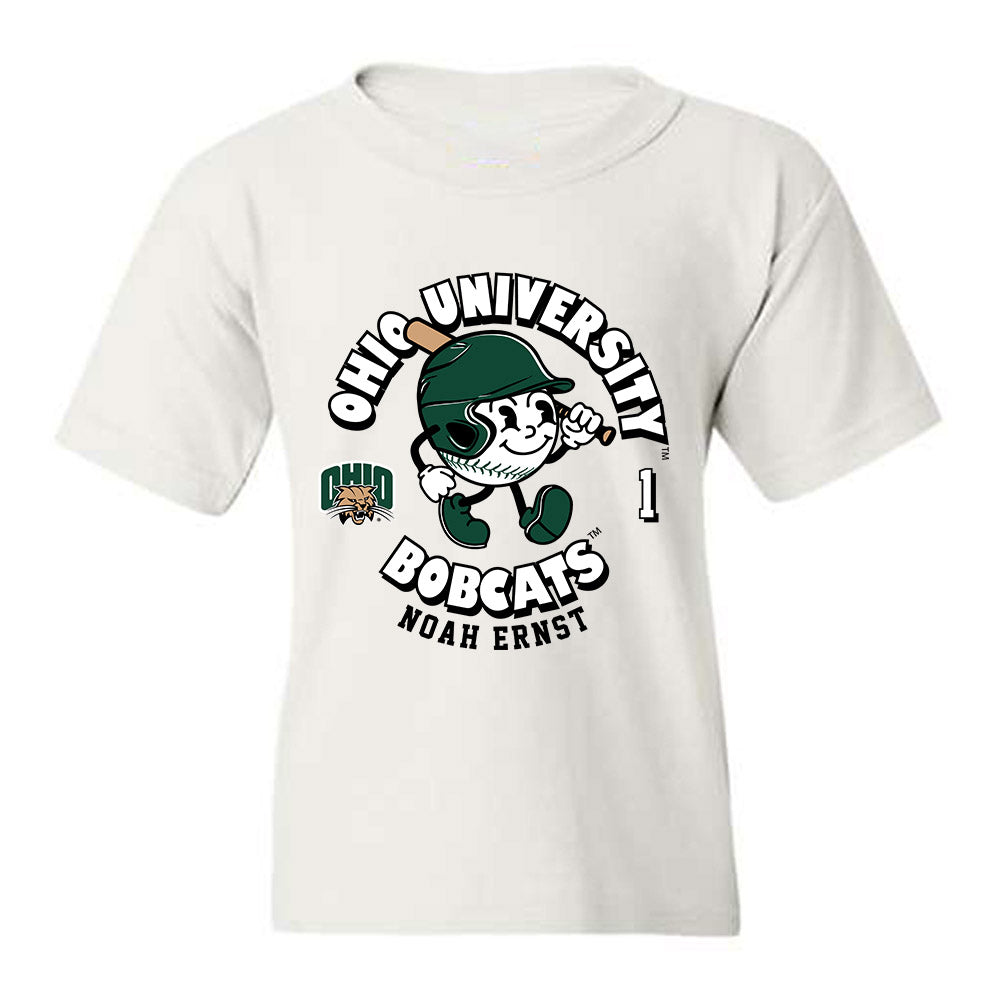Ohio - NCAA Baseball : Noah Ernst - Fashion Shersey Youth T-Shirt-0
