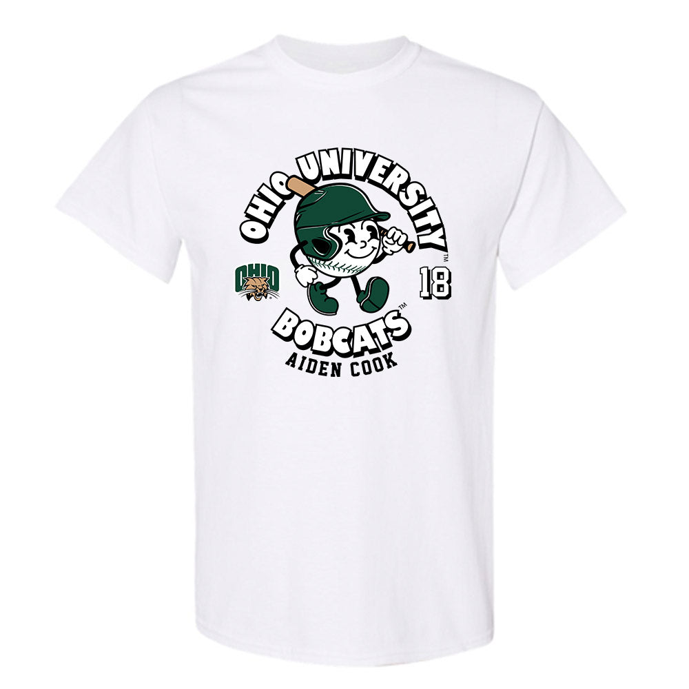 Ohio - NCAA Baseball : Aiden Cook - Fashion Shersey T-Shirt-0