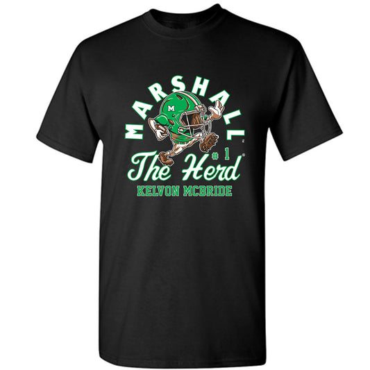 Marshall - NCAA Football : Kelvon McBride - T-Shirt-0