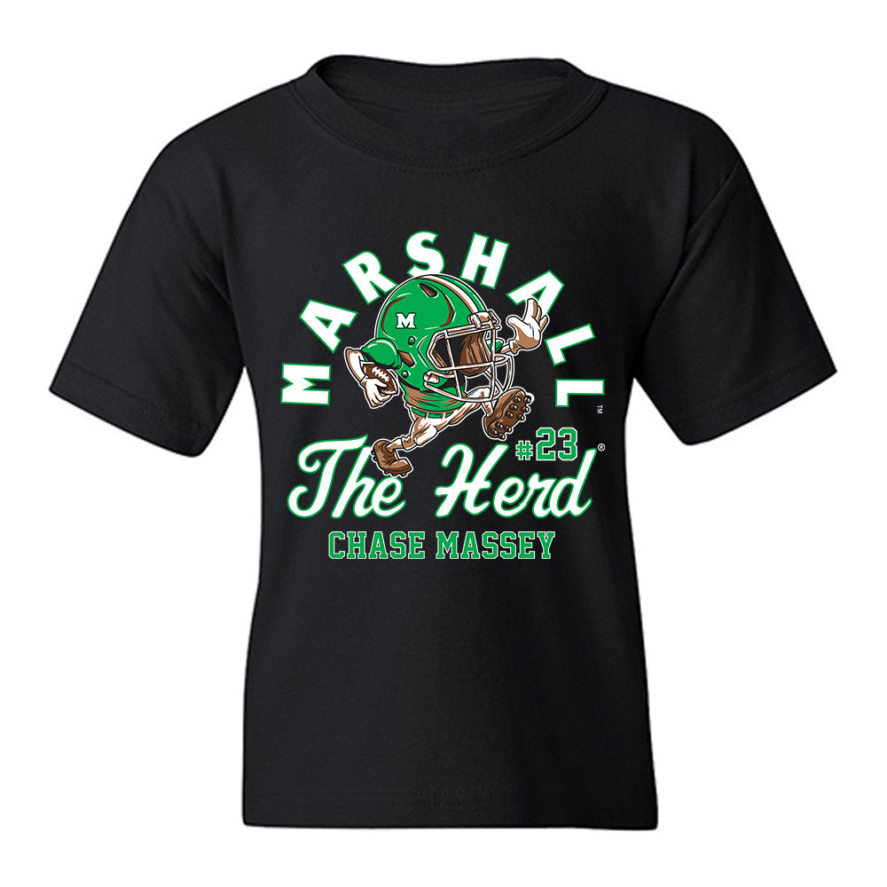 Marshall - NCAA Football : chase massey - Youth T-Shirt-0