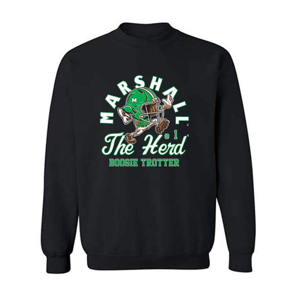 Marshall - NCAA Football : Boogie Trotter - Crewneck Sweatshirt-0