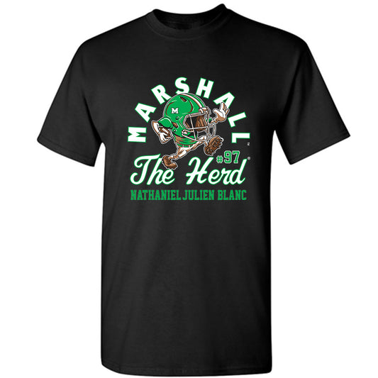 Marshall - NCAA Football : Nathaniel-Julien Blanc - T-Shirt-0