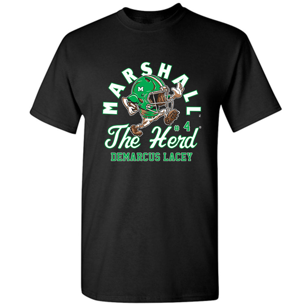 Marshall - NCAA Football : Demarcus Lacey - T-Shirt-0