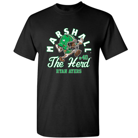 Marshall - NCAA Football : Ryan Ayers - T-Shirt-0
