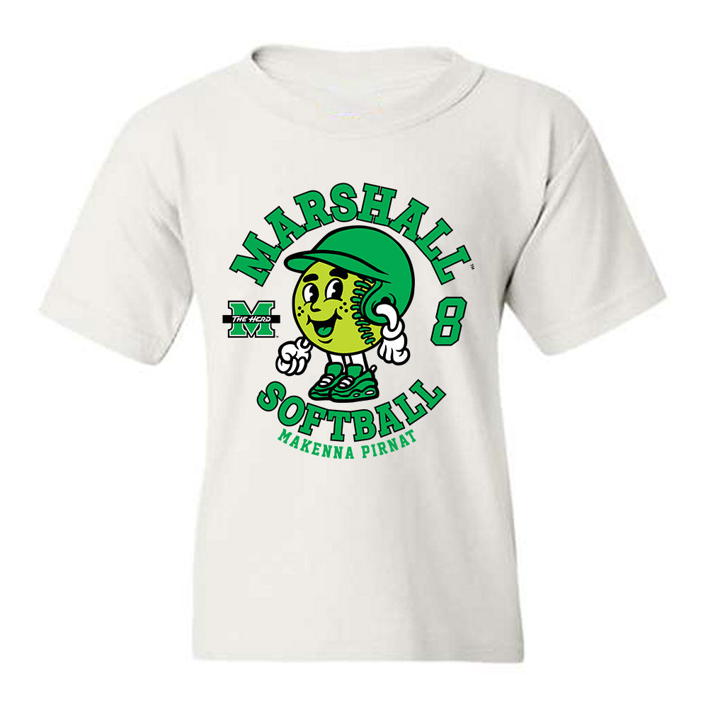 Marshall - NCAA Softball : Makenna Pirnat - Fashion Shersey Youth T-Shirt-0