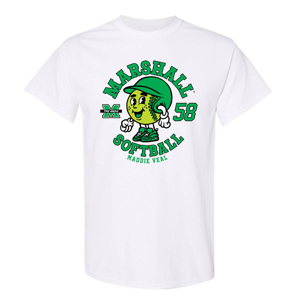 Marshall - NCAA Softball : Maddie Veal - Fashion Shersey T-Shirt-0
