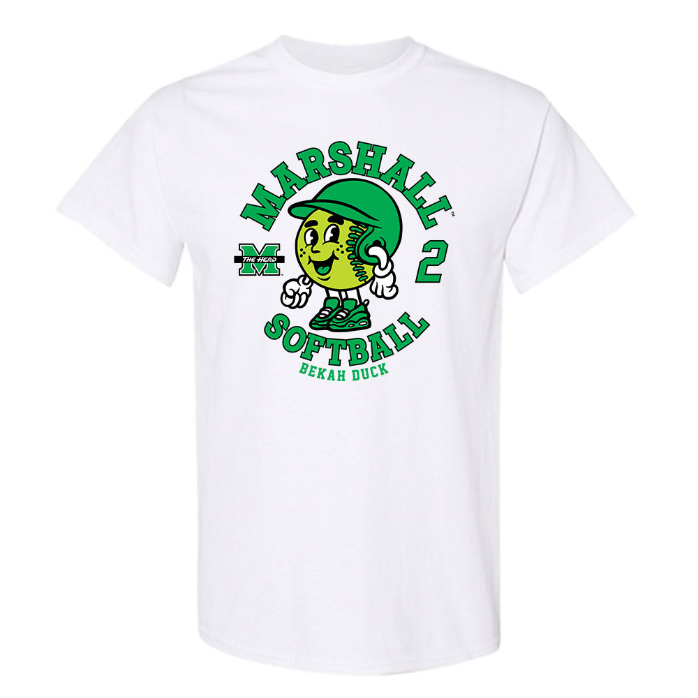 Marshall - NCAA Softball : Bekah Duck - Fashion Shersey T-Shirt-0