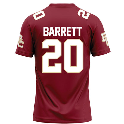 Boston College - NCAA Football : Billy Barrett - Maroon Football Jersey-1
