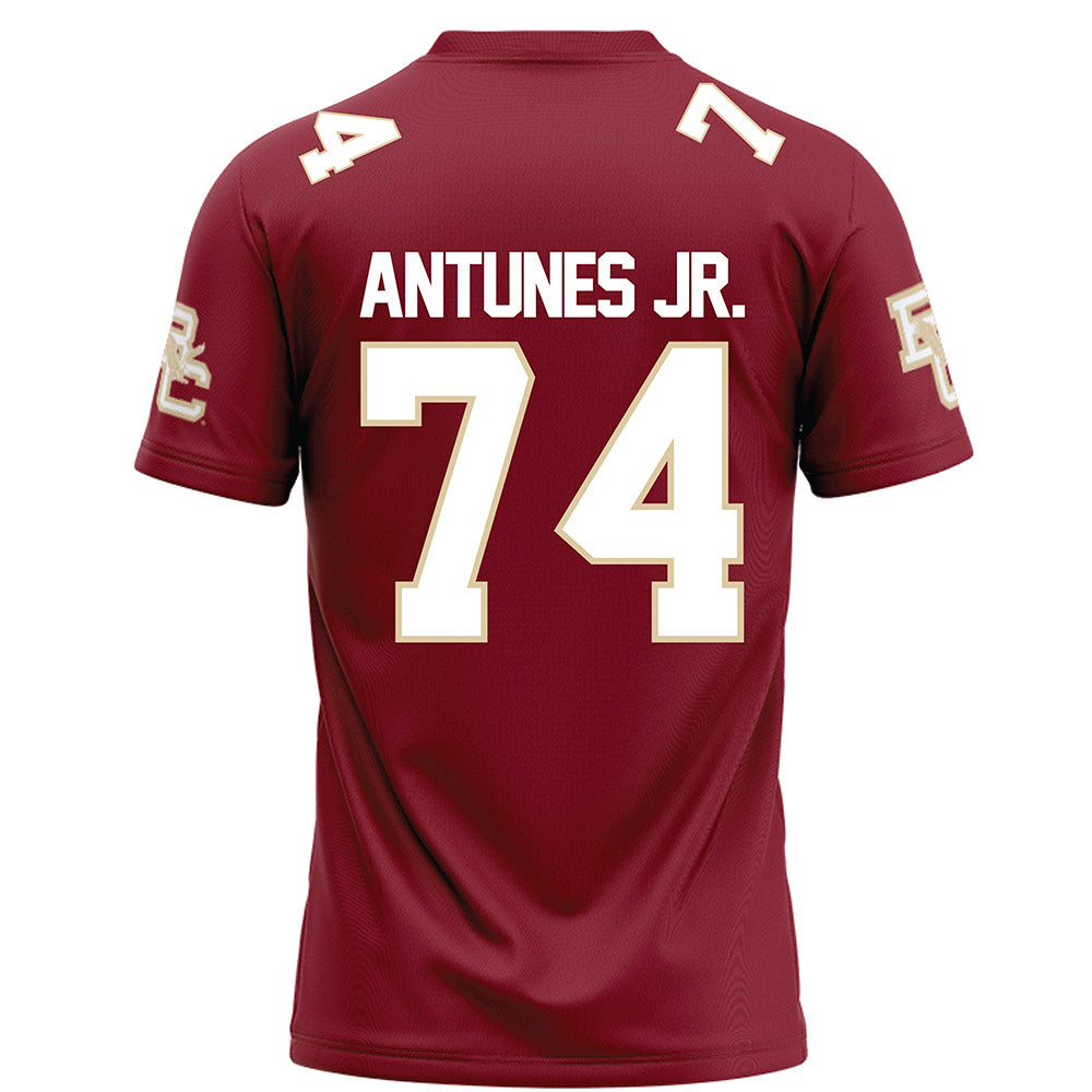 Boston College - NCAA Football : Marcelino Antunes Jr. - Maroon Football Jersey-1