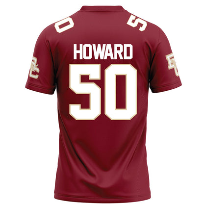 Boston College - NCAA Football : Sean Howard - Maroon Football Jersey-1