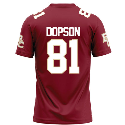 Boston College - NCAA Football : Bryce Dopson - Maroon Football Jersey-1