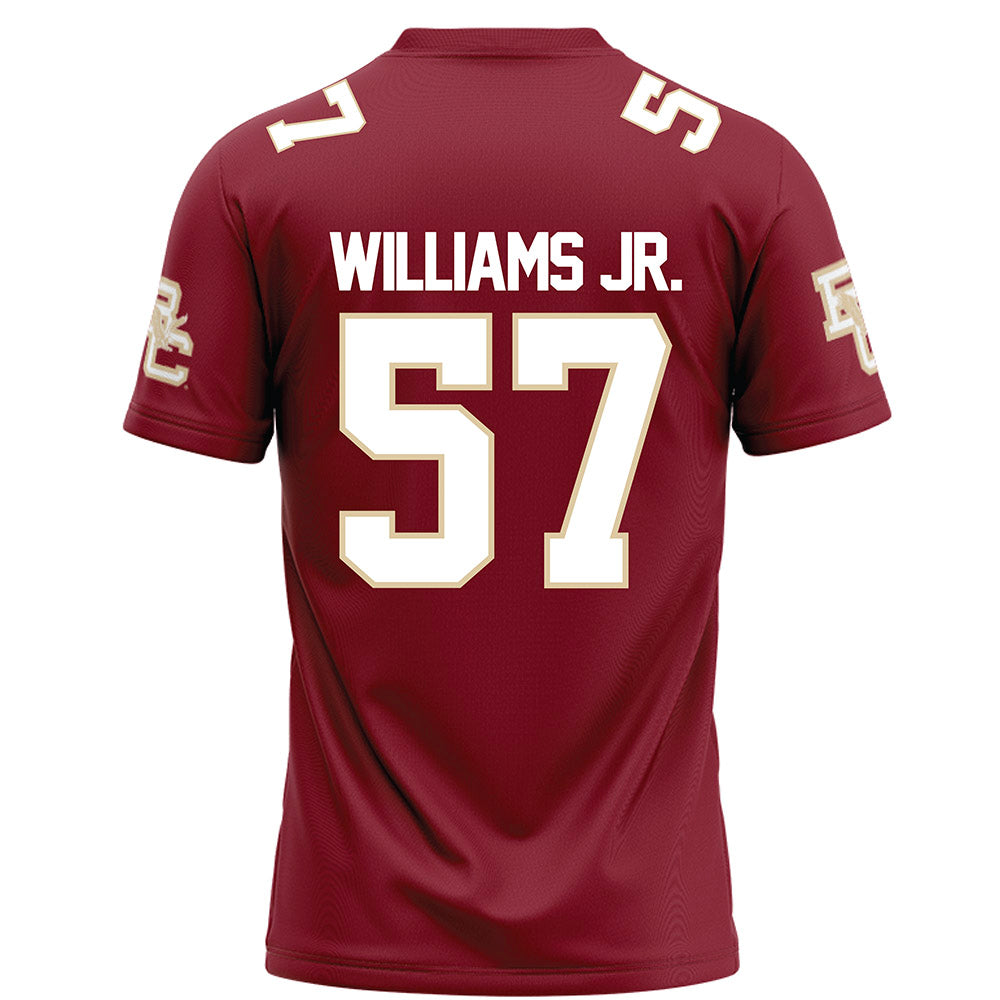 Boston College - NCAA Football : Denzil Williams Jr. - Maroon Football Jersey-1