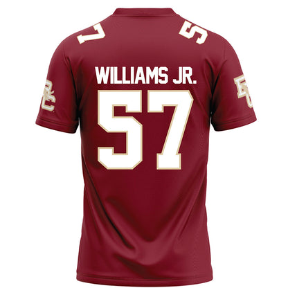 Boston College - NCAA Football : Denzil Williams Jr. - Maroon Football Jersey-1
