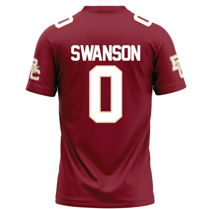 Boston College - NCAA Football : Reed Swanson - Maroon Football Jersey-1