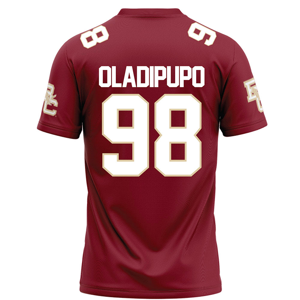 Boston College - NCAA Football : Israel Oladipupo - Maroon Football Jersey-1