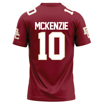 Boston College - NCAA Football : Mason McKenzie - Maroon Football Jersey-1