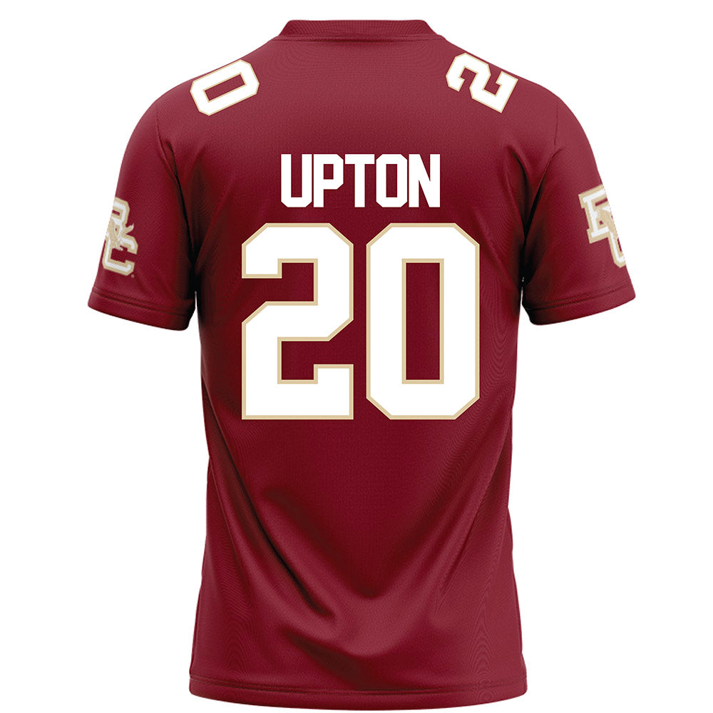 Boston College - NCAA Football : Marcus Upton - Maroon Football Jersey-1