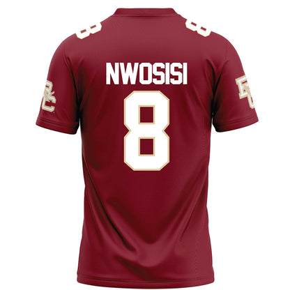 Boston College - NCAA Football : Onye Nwosisi - Maroon Football Jersey-1